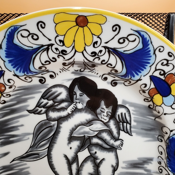 Vintage Mid-Century Decorative Plate PORVASAL 090/1 Made in Spain. (46)** - Picture 5 of 14